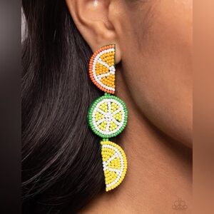 Fresh Fruit Multi Post Earrings